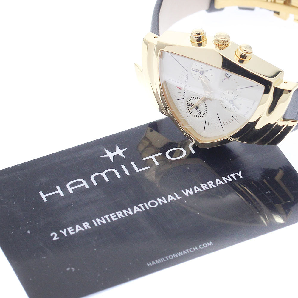 HAMILTON Ventura H244220/H24422751 Chronograph Quartz Men's Watch_953629