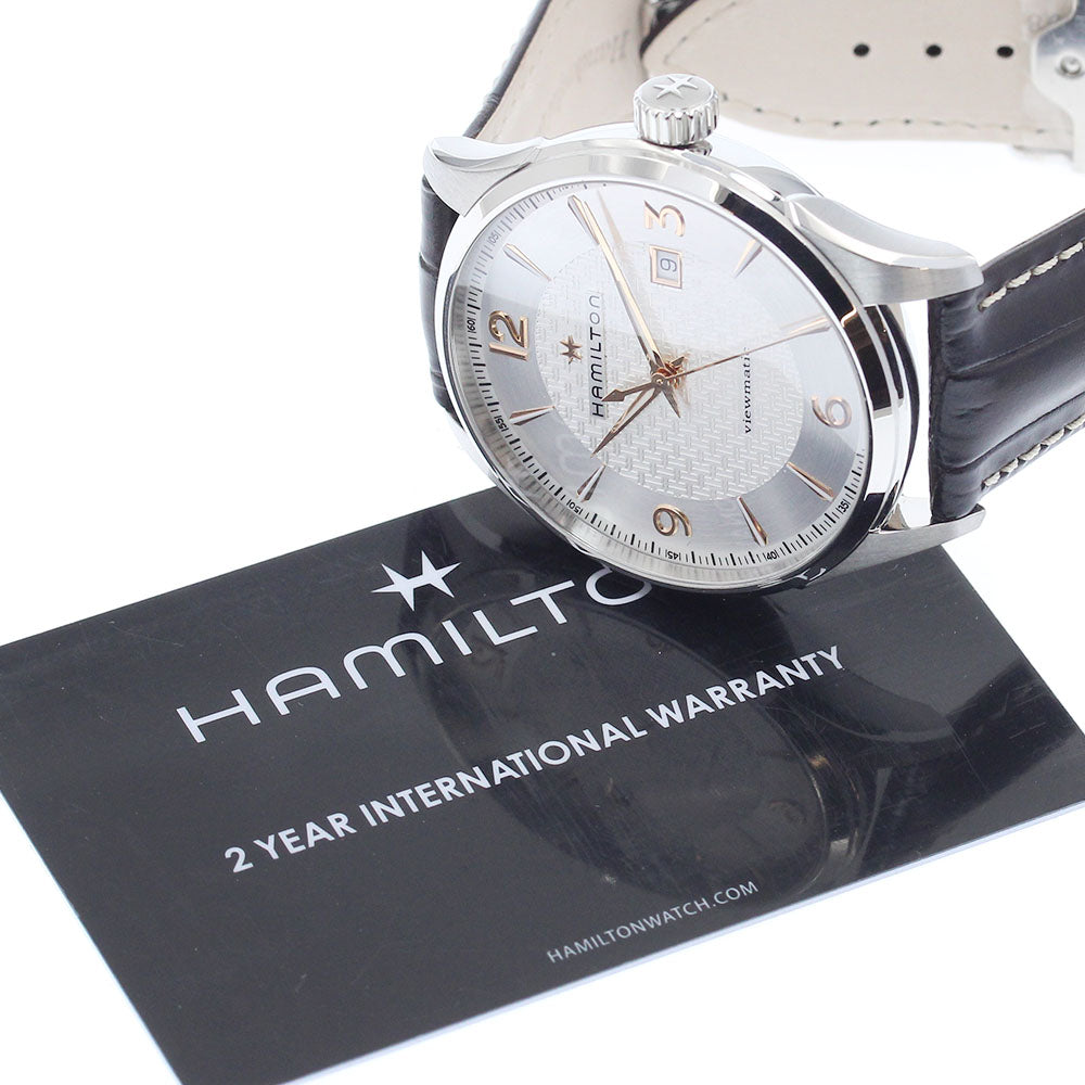 HAMILTON Jazzmaster Viewmatic H327550/H32755551 Silver Dial Automatic Men's Watch_953630