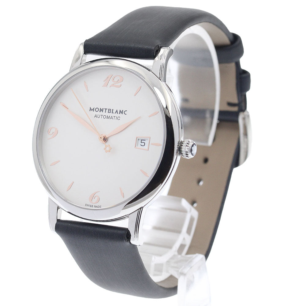 MONTBLANC Star 7298/110717 Date white Dial Automatic Men's Watch_953634