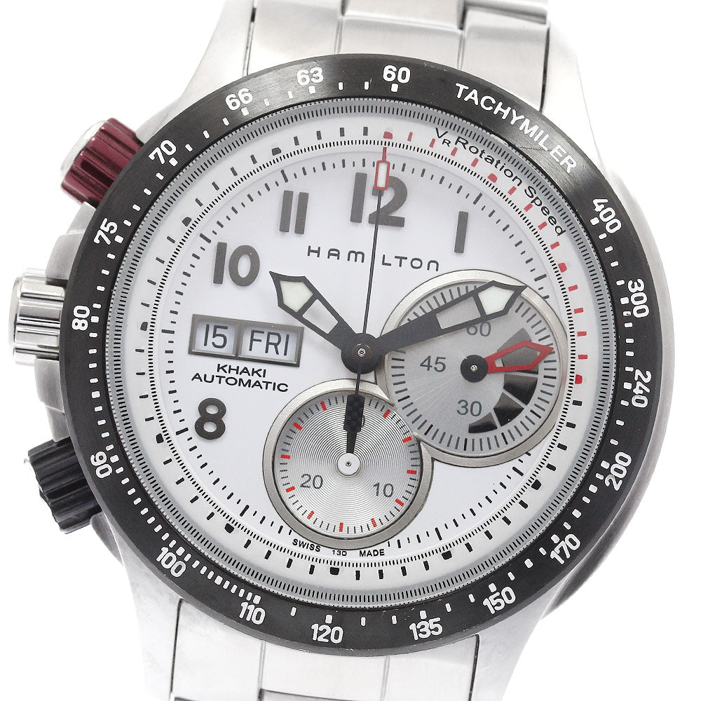HAMILTON Khaki Takimylar H717260 Chronograph day date Automatic Men's_953666