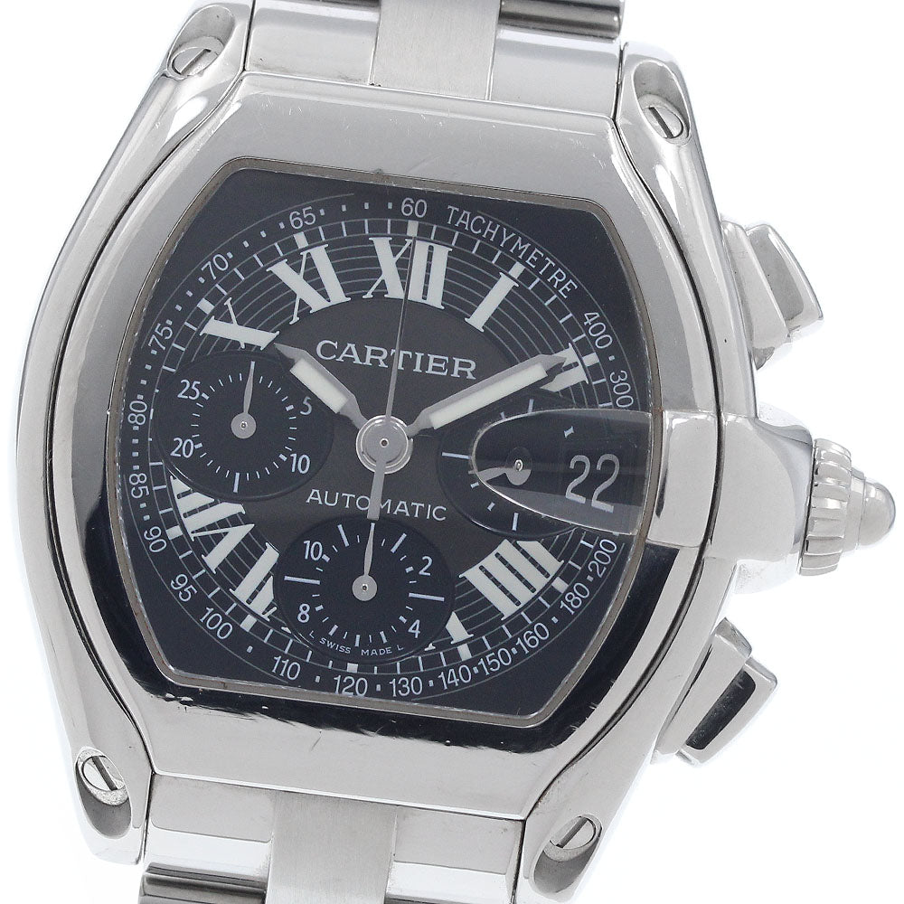 CARTIER Roadster XL W62007X6 Date Chronograph Automatic Men's Watch_953672