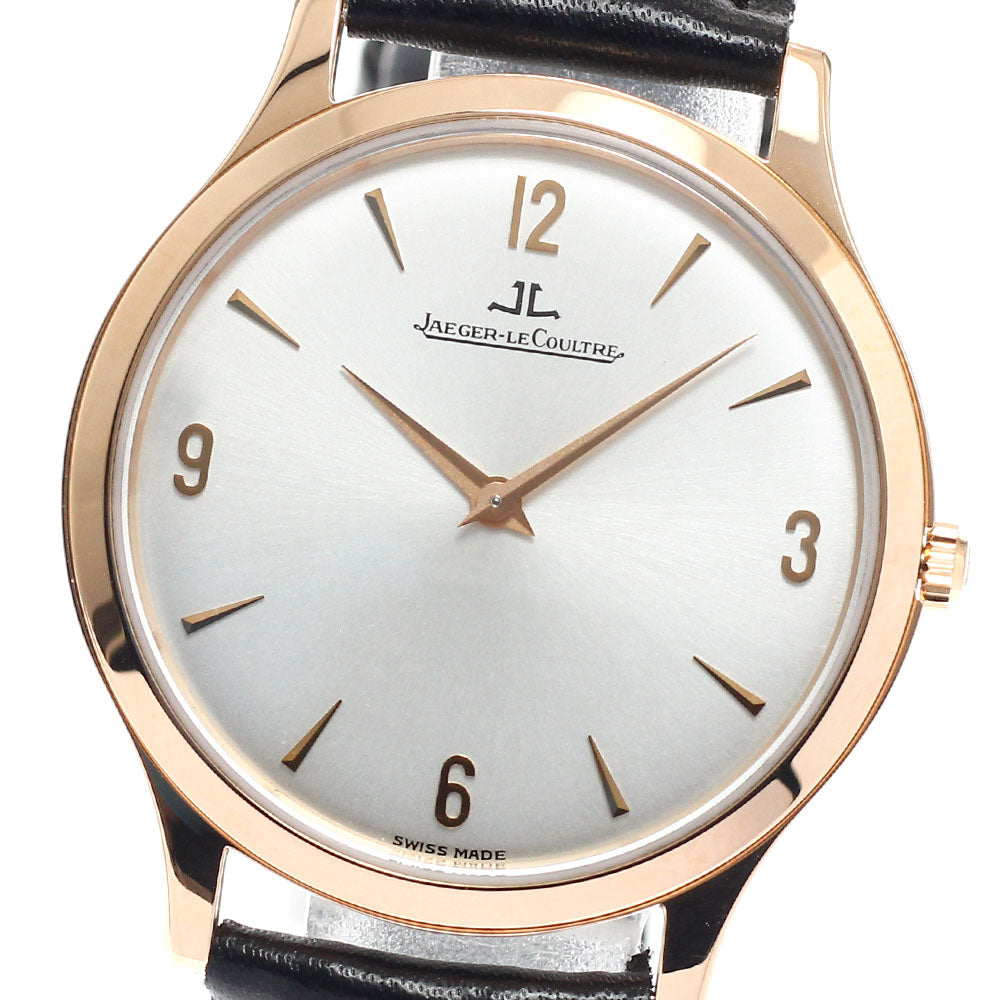 JAEGER-LECOULTRE master ultra thin 145.2.79.S/Q1452504 K18PG HW Men's_954029