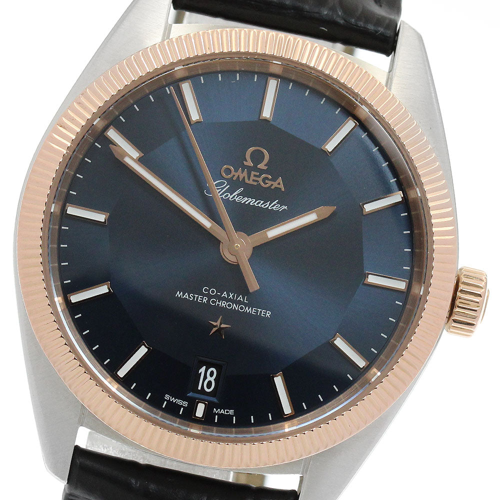 OMEGA Constellation Globemaster 130.23.39.21.03.001 Date Navy Dial Automatic Men's Watch_954052