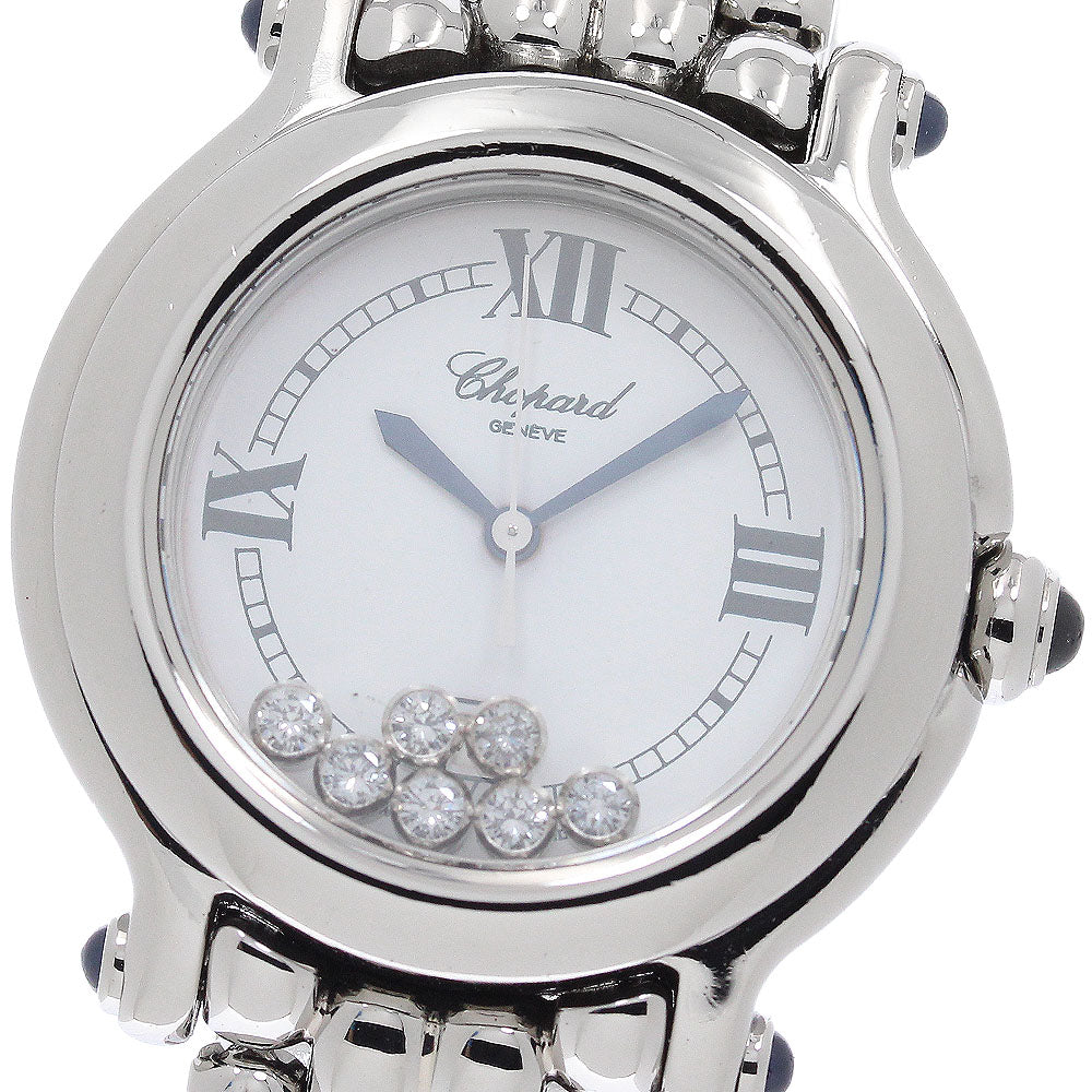 Chopard Happy sports 27/8236-23 7P diamond date white Dial Quartz Ladies _954054