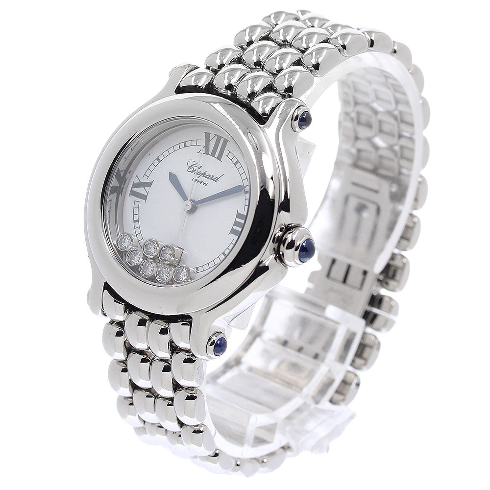 Chopard Happy sports 27/8236-23 7P diamond date white Dial Quartz Ladies _954054