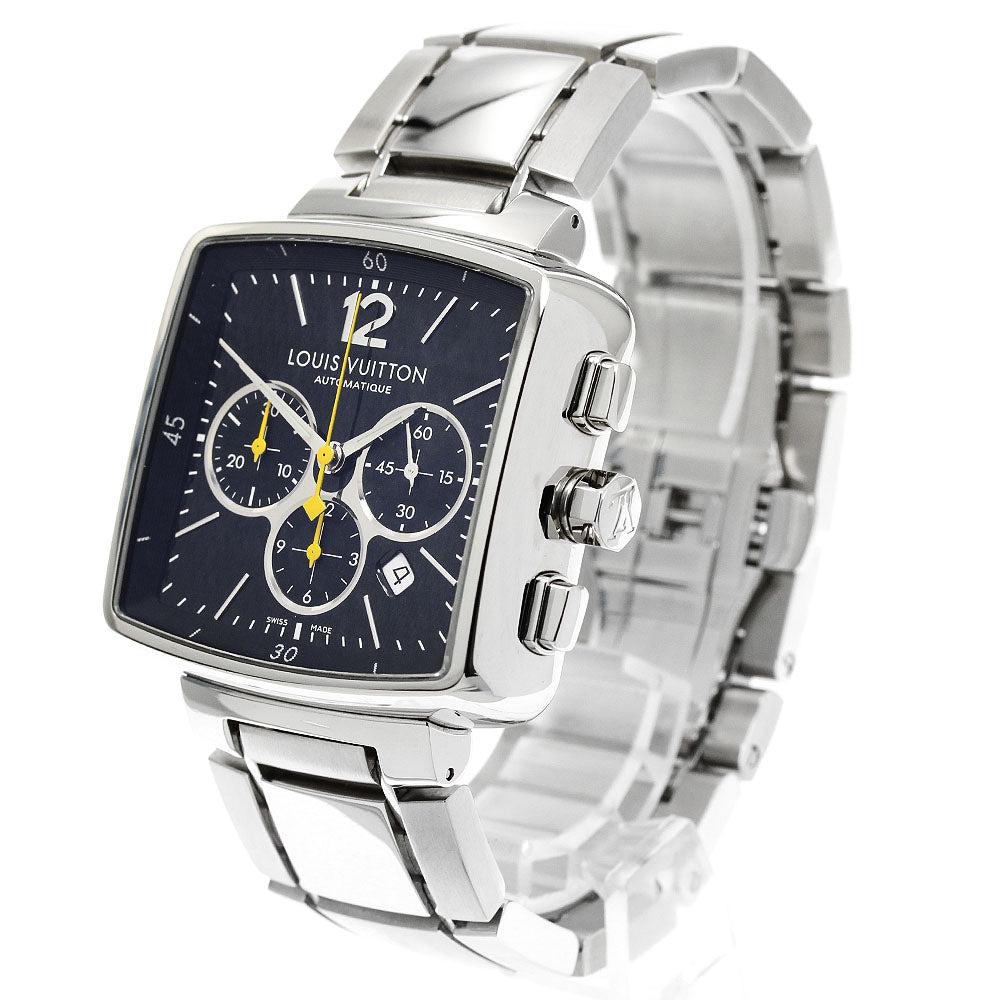 LOUIS VUITTON Speedy Q212G Chronograph Black Dial Automatic Men's Watch_954076