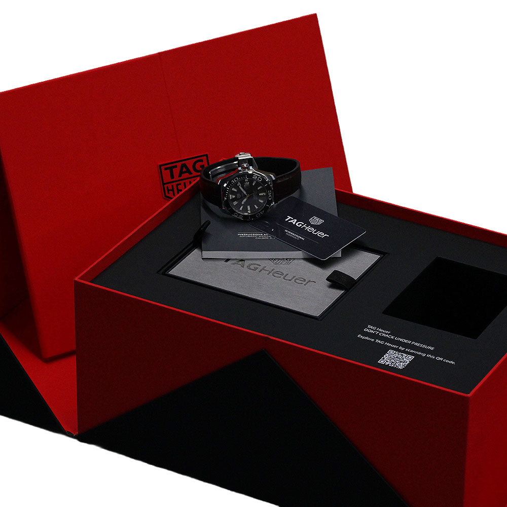 TAG HEUER Aqua racer WAY201M.FC6474 Caliber 5 gray Dial Automatic Men's Watch_954148