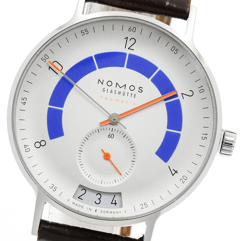 NOMOS Autobahn Neomatic AB161011SG2 Date Silver Dial Automatic Men's Watch_954151