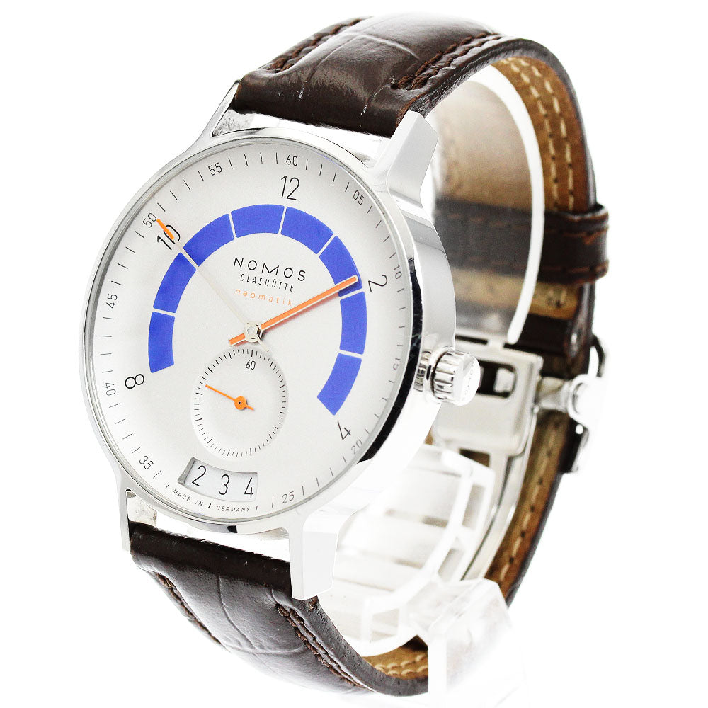 NOMOS Autobahn Neomatic AB161011SG2 Date Silver Dial Automatic Men's Watch_954151