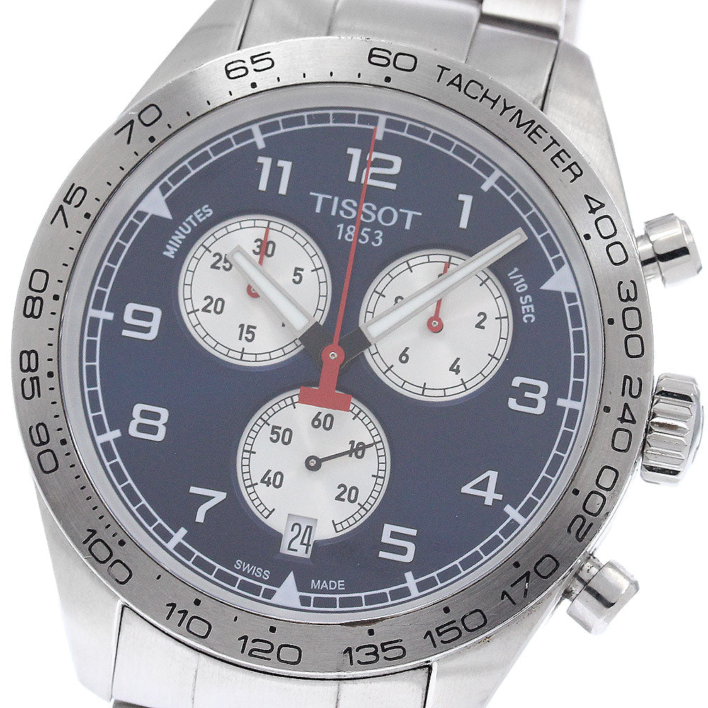 TISSOT PRS 516 T1316171104200 Date Chronograph blue Dial Quartz Men's_954152