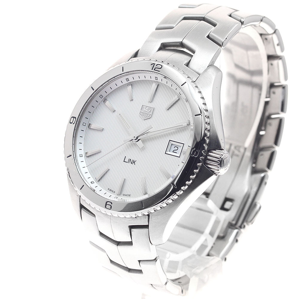 TAG HEUER Link WAT1111 Date Silver Dial Quartz Men's Watch_954166