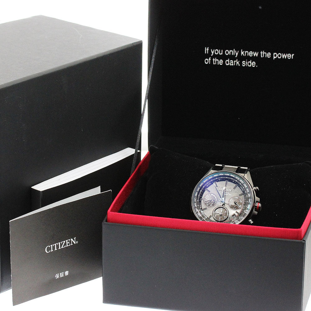 CITIZEN Atessa CC4006-61E Star Wars Darth Vader Model Solar Powered Radio_954167