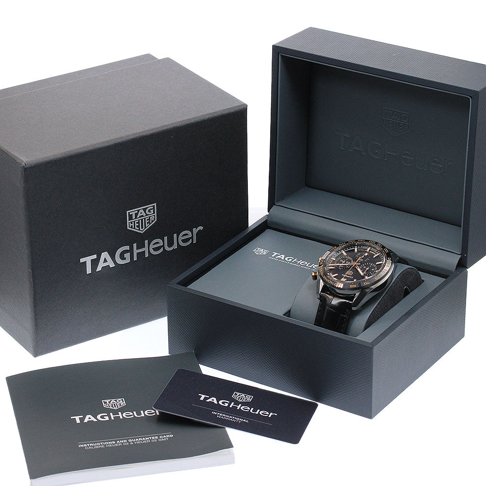 TAG HEUER Carrera Caliber Heuer 02 CBN2A5A.FC6481 Chronograph black Dial Automatic Men's Watch_954169