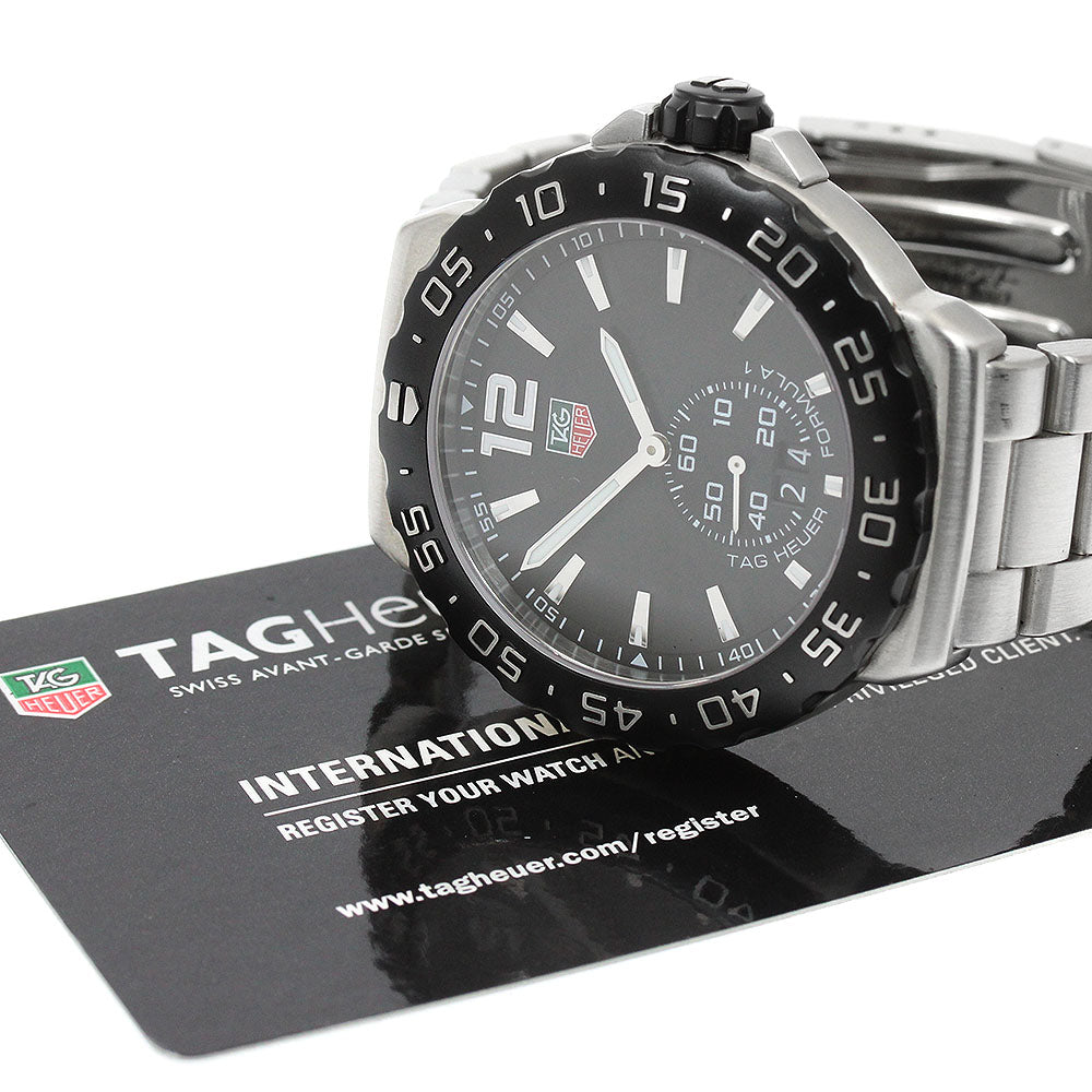 TAG HEUER Formula 1 WAU1110 Grand Date Black Dial Quartz Men's Watch_954176