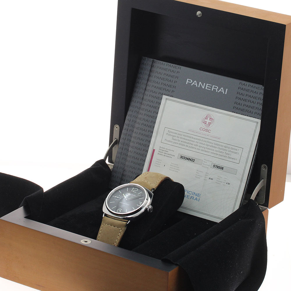 PANERAI Radiomir Black Seal Logo PAM00380 Hand Winding Men's Watch_954183