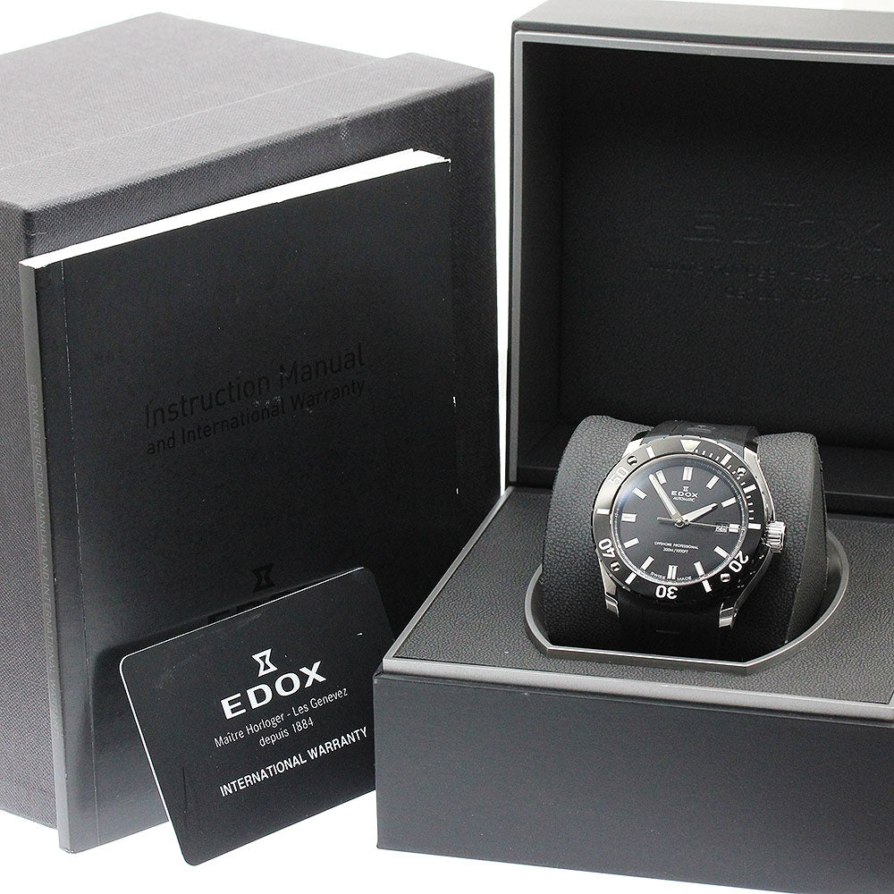EDOX Chrono Offshore 1 Professional 80088 Date black Dial Automatic Men's Watch_954185