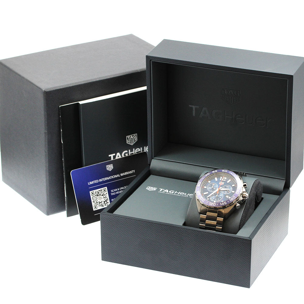 TAG HEUER Formula 1 CAZ1014 Chronograph Blue Dial Quartz Men's Watch_954197