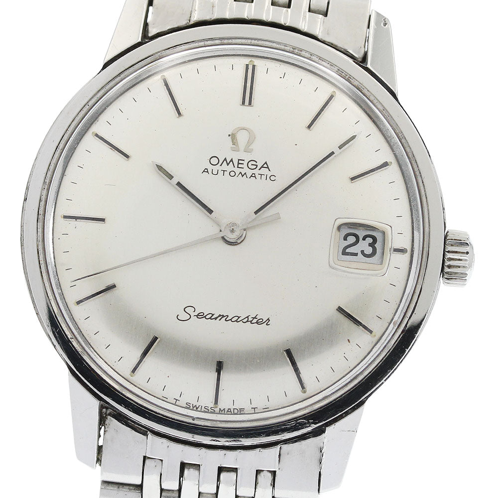 OMEGA Seamaster 166.037SP Date cal.565 Silver Dial Automatic Men's Watch_954202