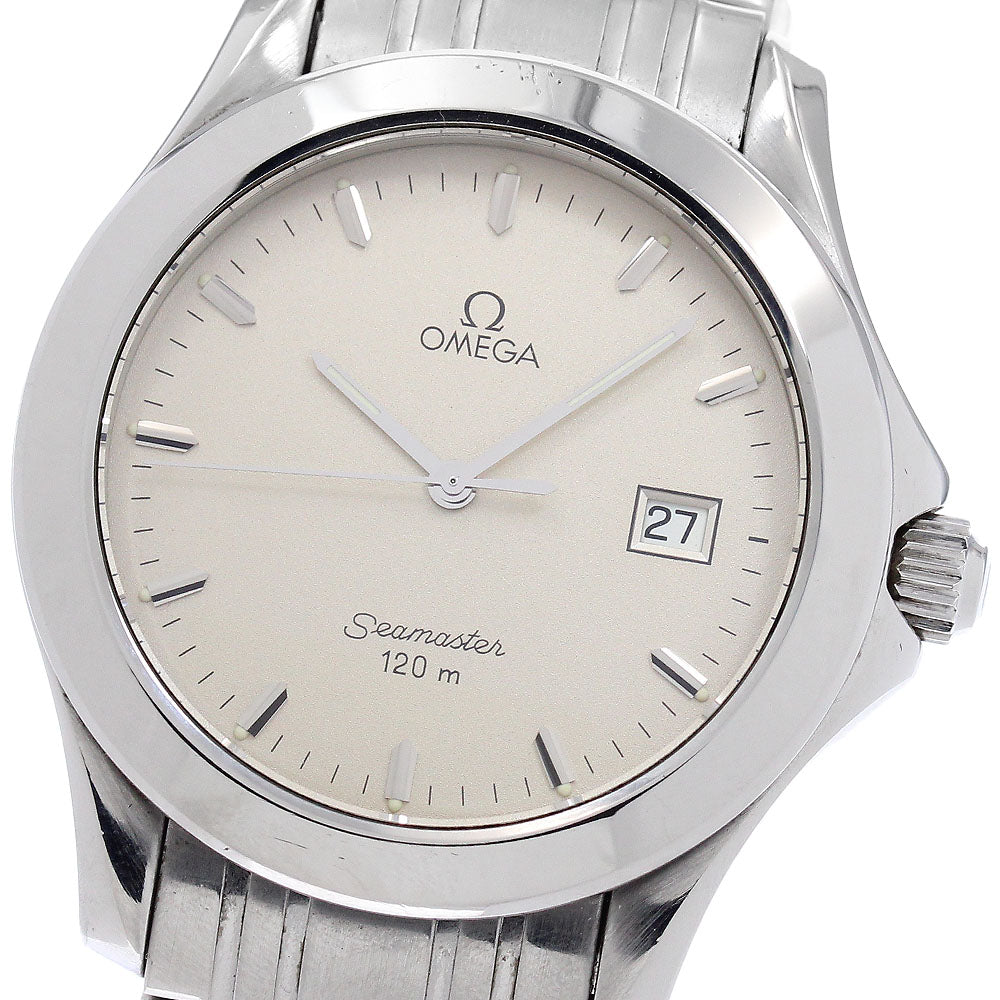 OMEGA Seamaster120 2511.33 Date Silver Dial Quartz Men's Watch_954206