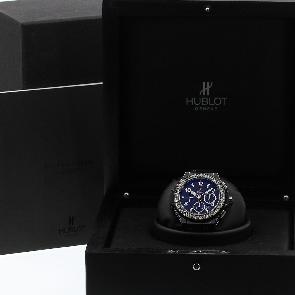 HUBLOT Big Bang Black Magic 301.CV.130.RX.114 Diamond Bezel AT Men's_954213
