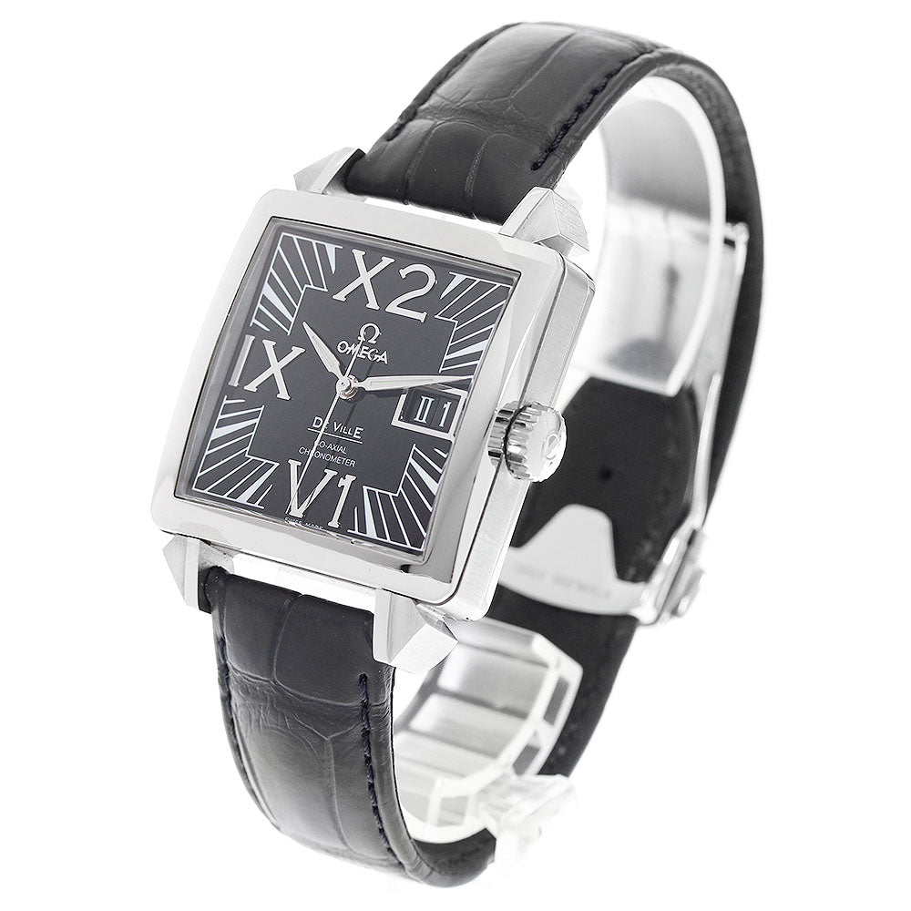 OMEGA De Ville Co-Axial X2 7813.50.31 Big date black Dial Automatic Men's Watch_954222