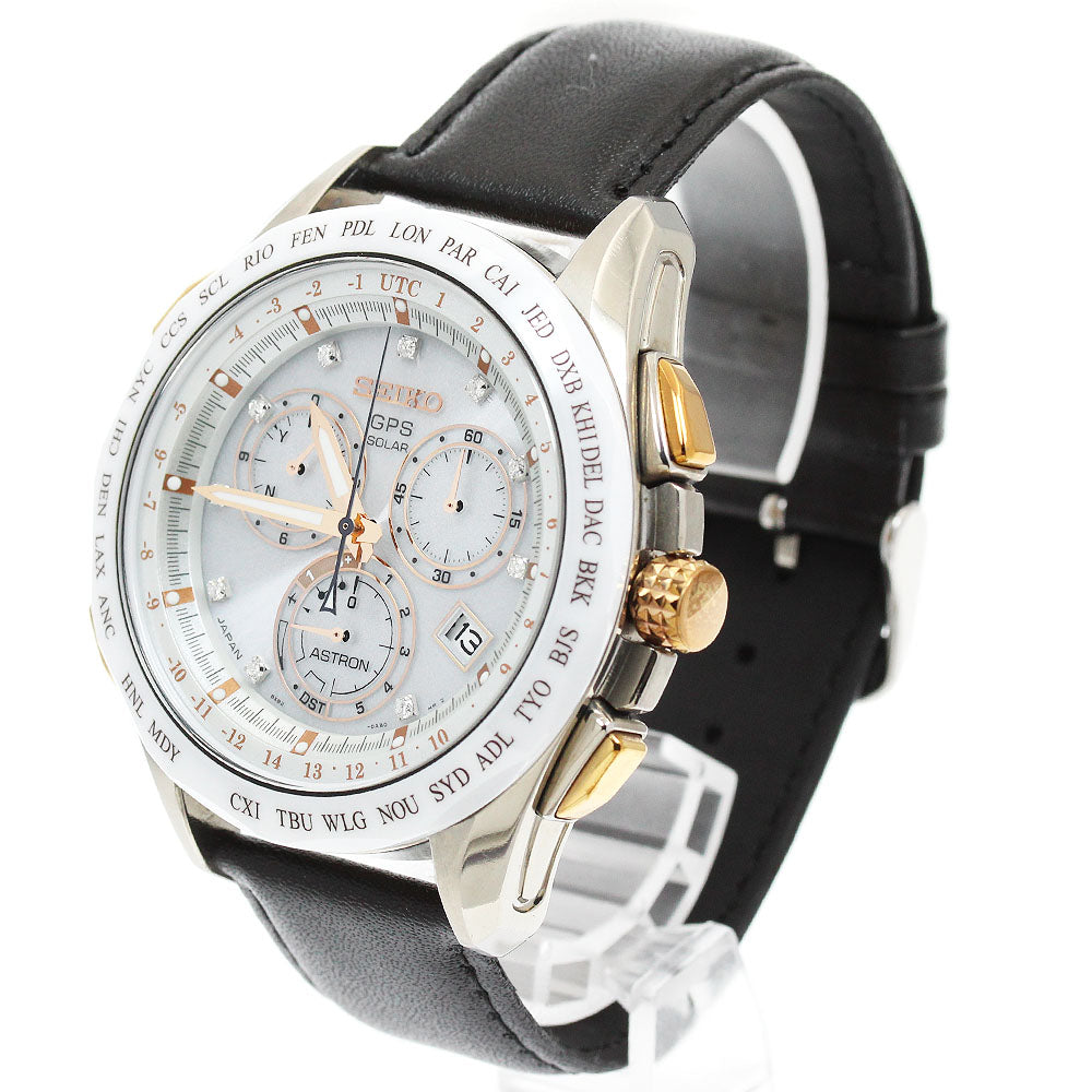 SEIKO Limited Astron Resorts 8X82-0AE0/SBXB021 Solar Powered Radio Men's_954228