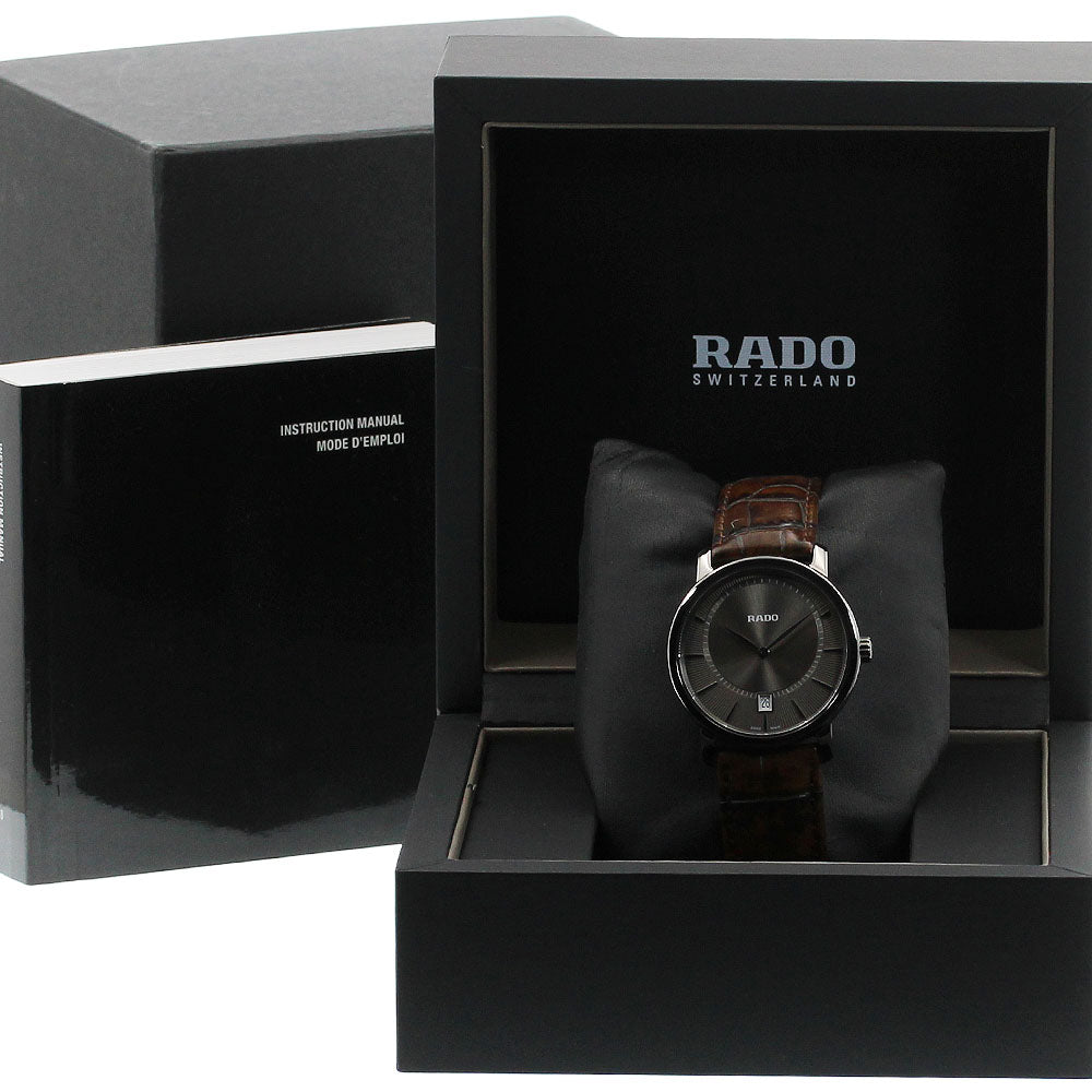 RADO Dia Master 271.0135.3 Date gray Dial Quartz Men's Watch_954234