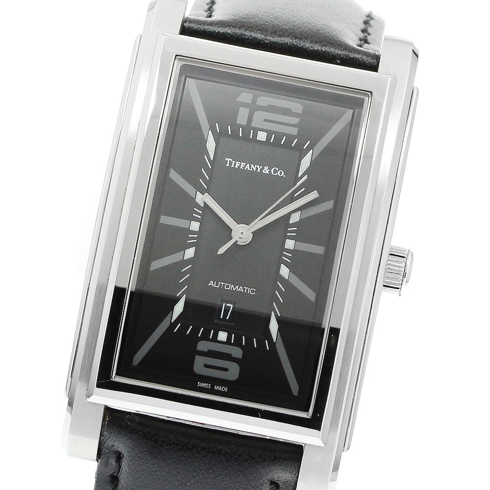 TIFFANY&Co. ground Z0031.68.10A10A70A Date black Dial Automatic Men's_954254