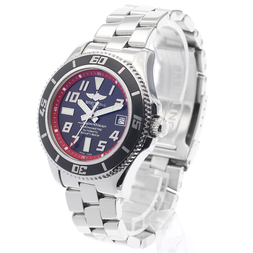 BREITLING Super Ocean 42 A17364 Date black Dial Automatic Men's Watch_954255