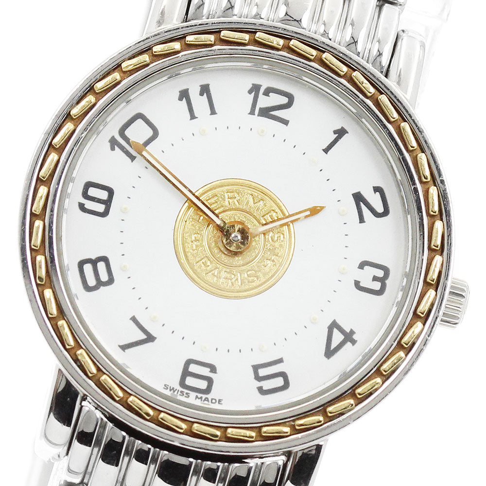 HERMES Serie SE4.220 White Dial Quartz Ladies Watch_954278