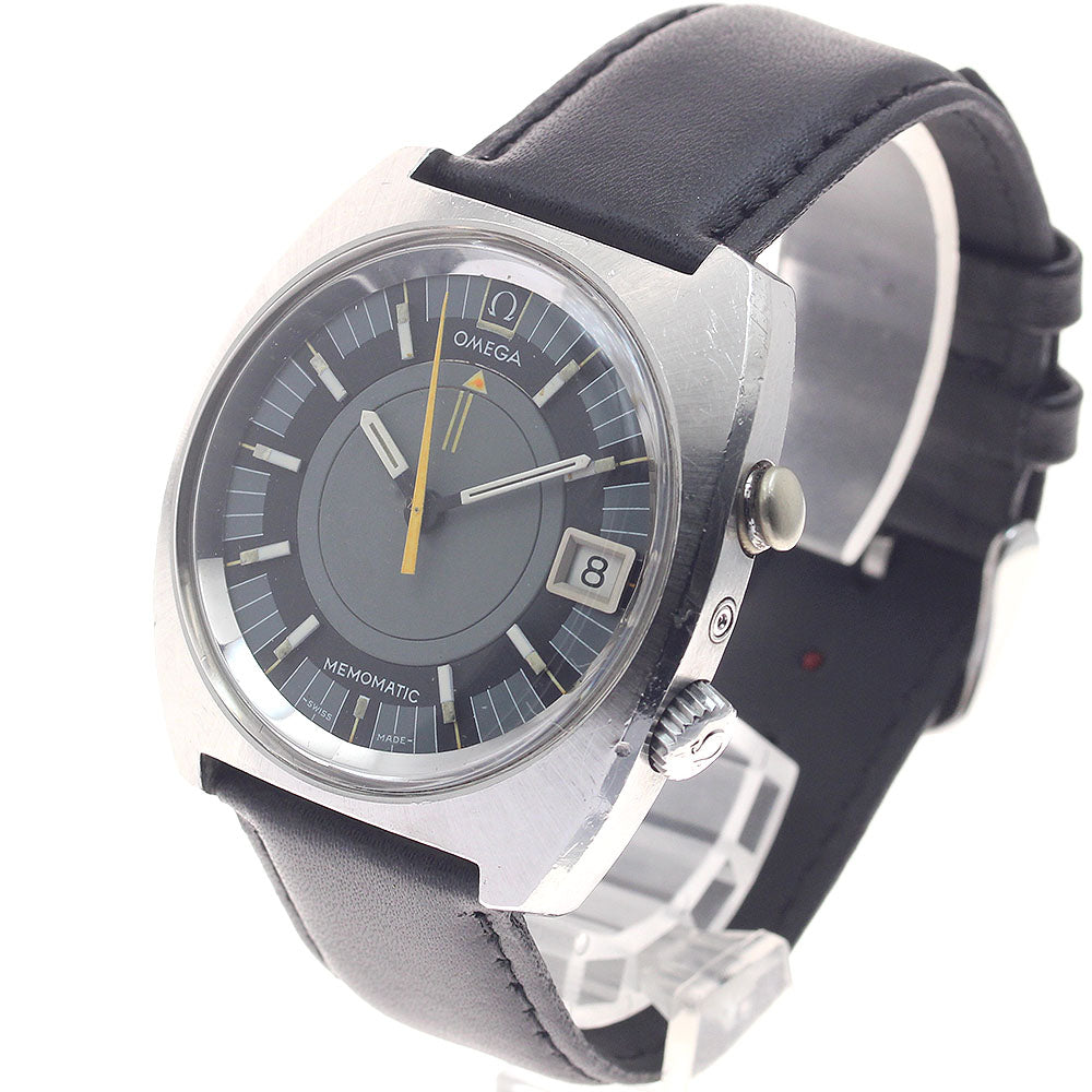 OMEGA Seamaster Memomatic 166.072 Alarm Cal.980 Silver / Gray Dial Automatic Men's Watch_954303