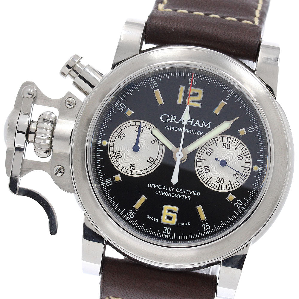 GRAHAM Chrono Fighter 2CFAS.B01A.L31B Black Dial Automatic Men's Watch_954642