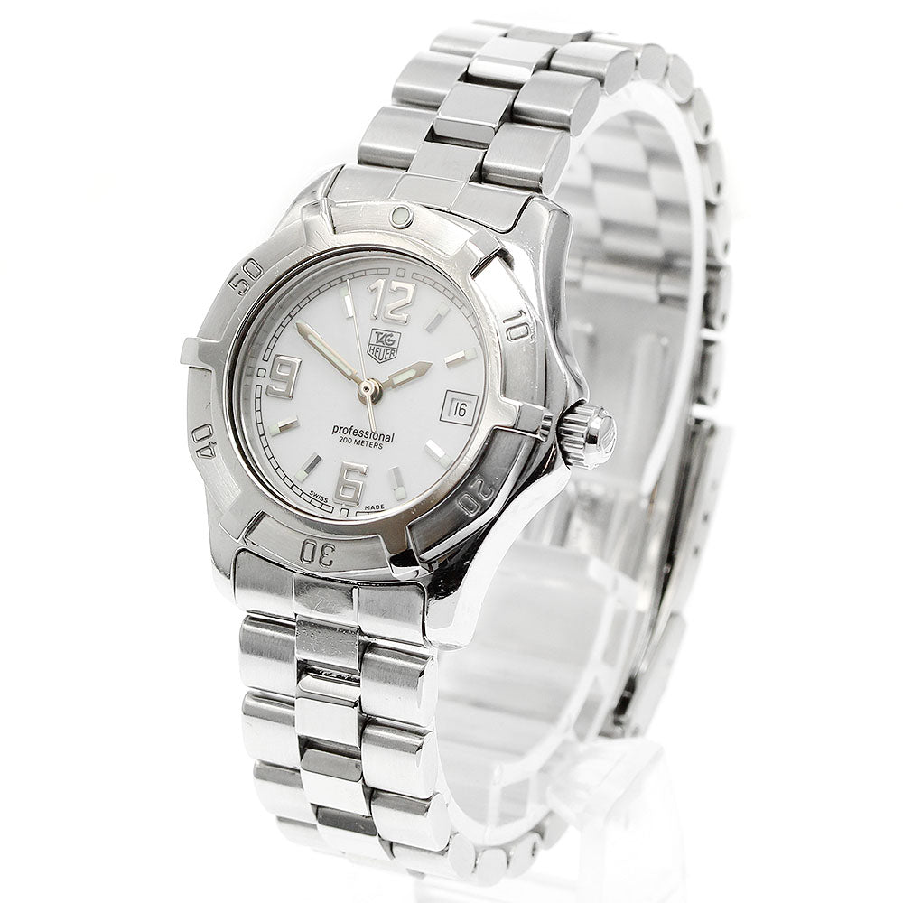 TAG HEUER Professional 200 WN1311 Date white Dial Quartz Ladies Watch_954653