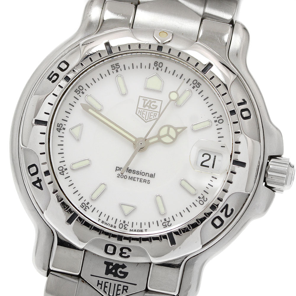TAG HEUER 6000 series professional 200m WH1111-K1 Date Quartz Men's Watch_954656