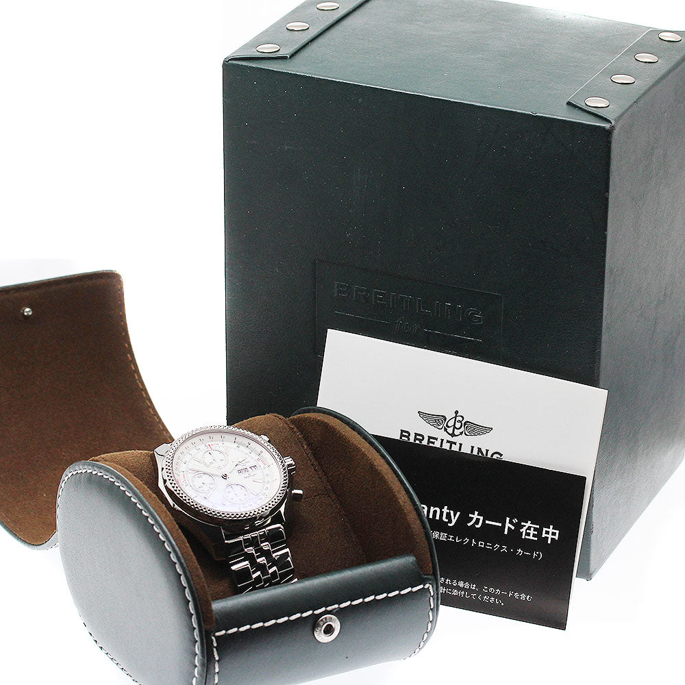 BREITLING Bentley GT A13362 Japan limited White Dial Automatic Men's_954678