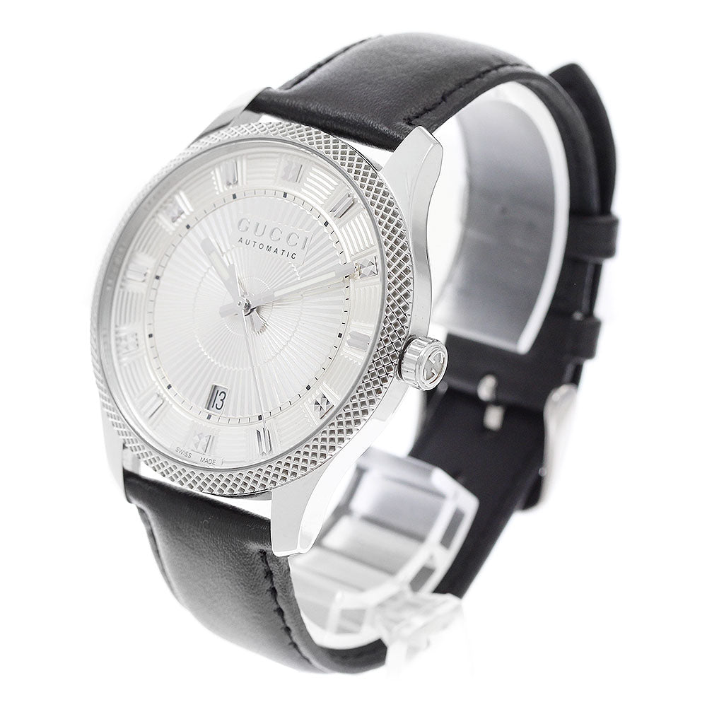 GUCCI Erics 126.3/YA126339 Date Silver Dial Automatic Men's Watch_954690