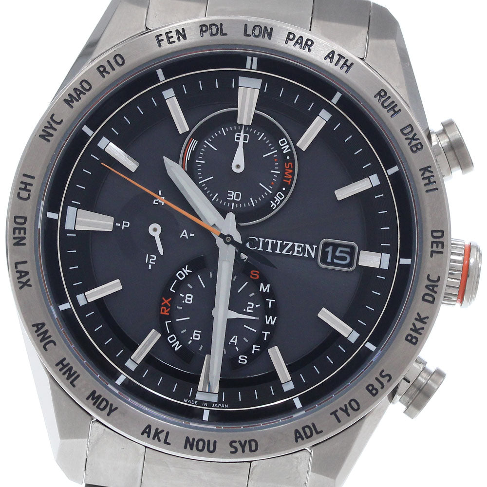 CITIZEN Atessa AT8181-63E/H800-T025862 Solar Powered Radio Men's Watch_954711