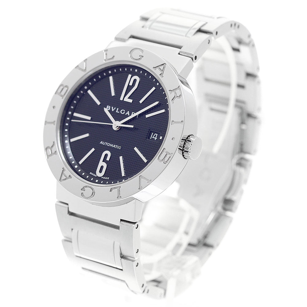 BVLGARI BVLGARIBVLGARI BB38SS Date Black Dial Automatic Men's Watch_954720