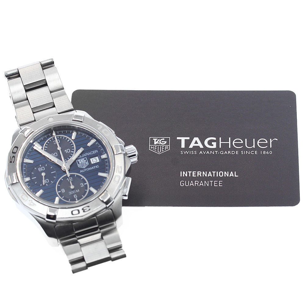 TAG HEUER Aqua racer CAP2112.BA0833 Date blue Dial Automatic Men's Watch_954736