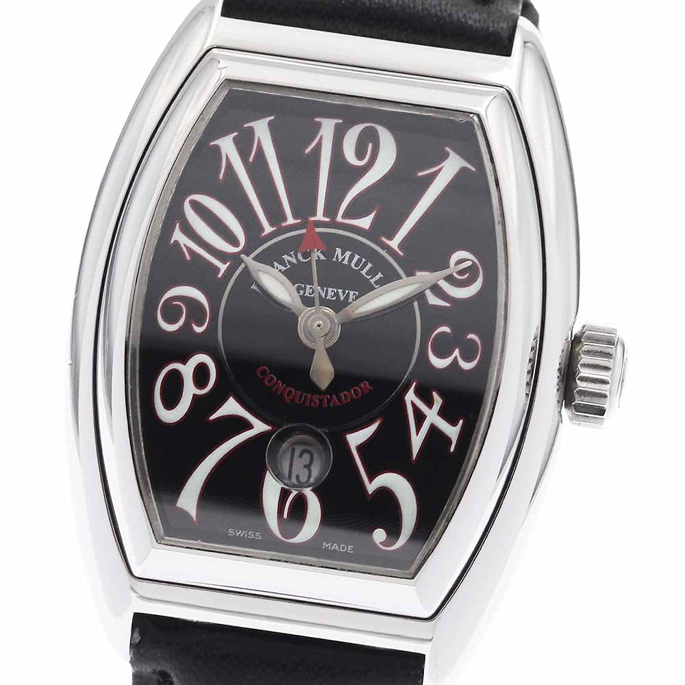 FRANCK MULLER Conquistador 8002LSC Date Black Dial Automatic Ladies Watch_954743