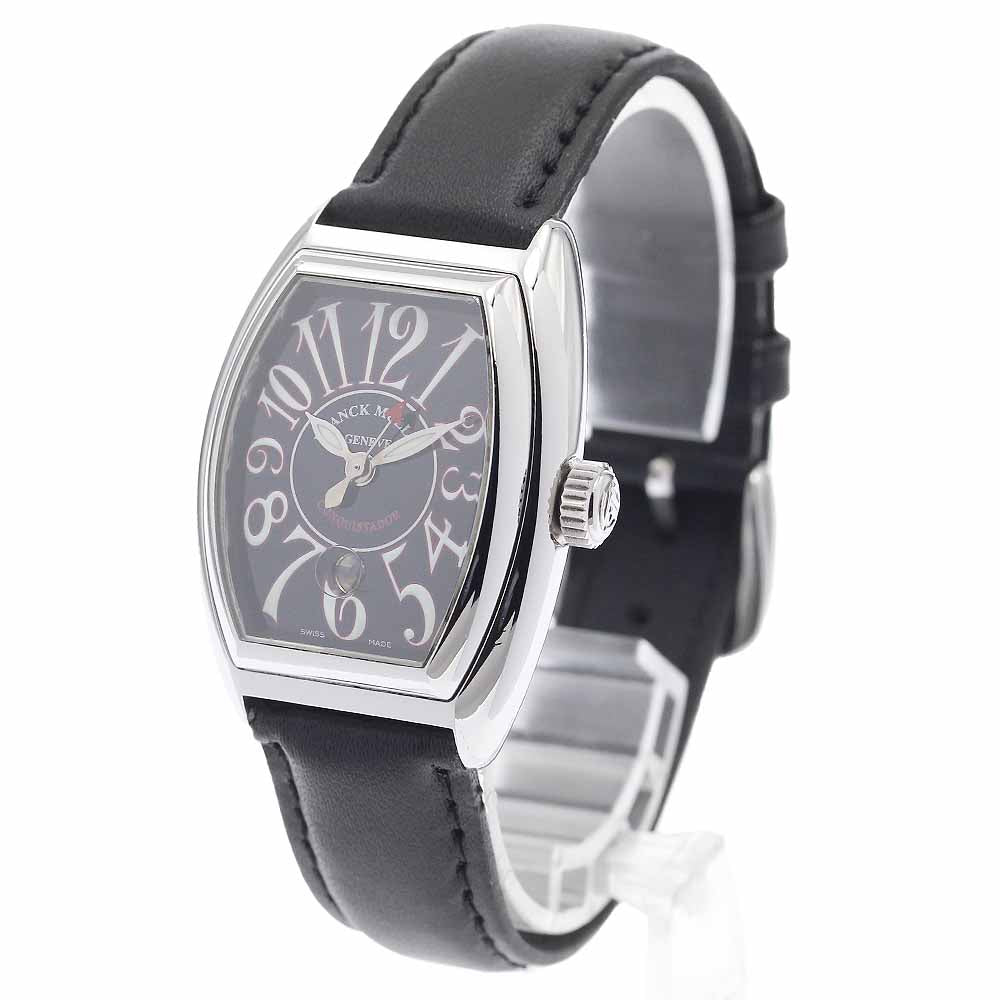 FRANCK MULLER Conquistador 8002LSC Date Black Dial Automatic Ladies Watch_954743