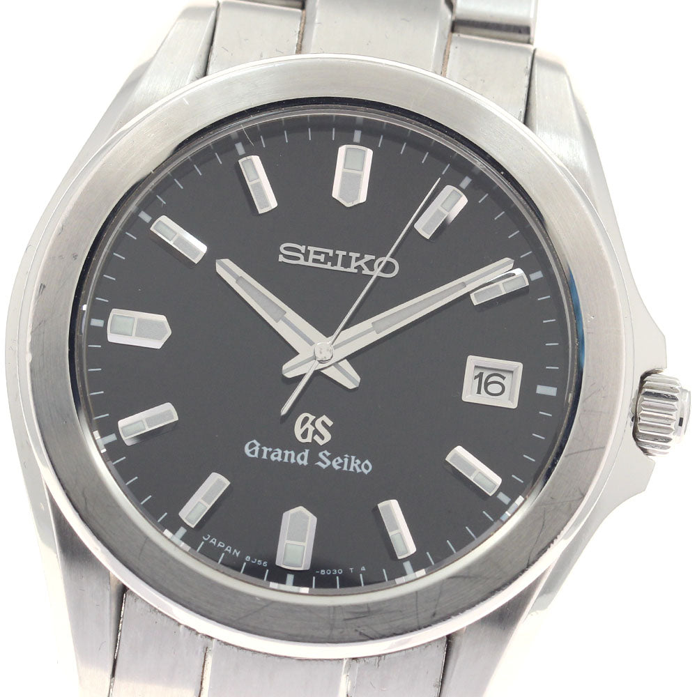 SEIKO Grand Seiko SBGF021/8J56-8020 Date black Dial Quartz Men's Watch_954745