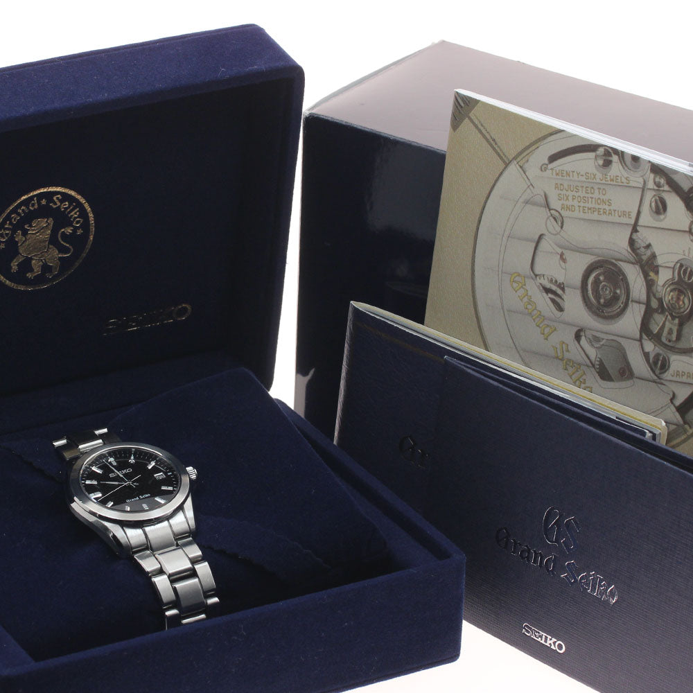SEIKO Grand Seiko SBGF021/8J56-8020 Date black Dial Quartz Men's Watch_954745
