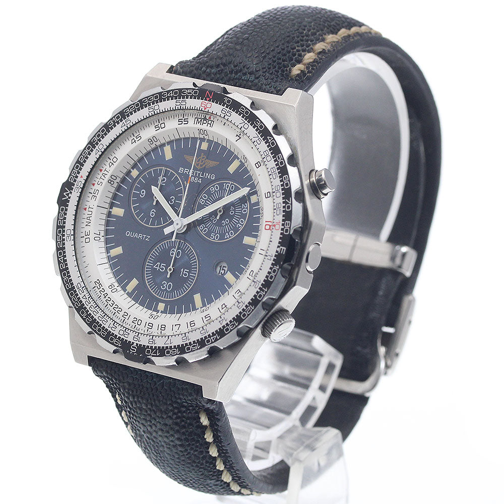 BREITLING Jupiter pilot A59027 Chronograph Navy Dial Quartz Men's Watch_954753