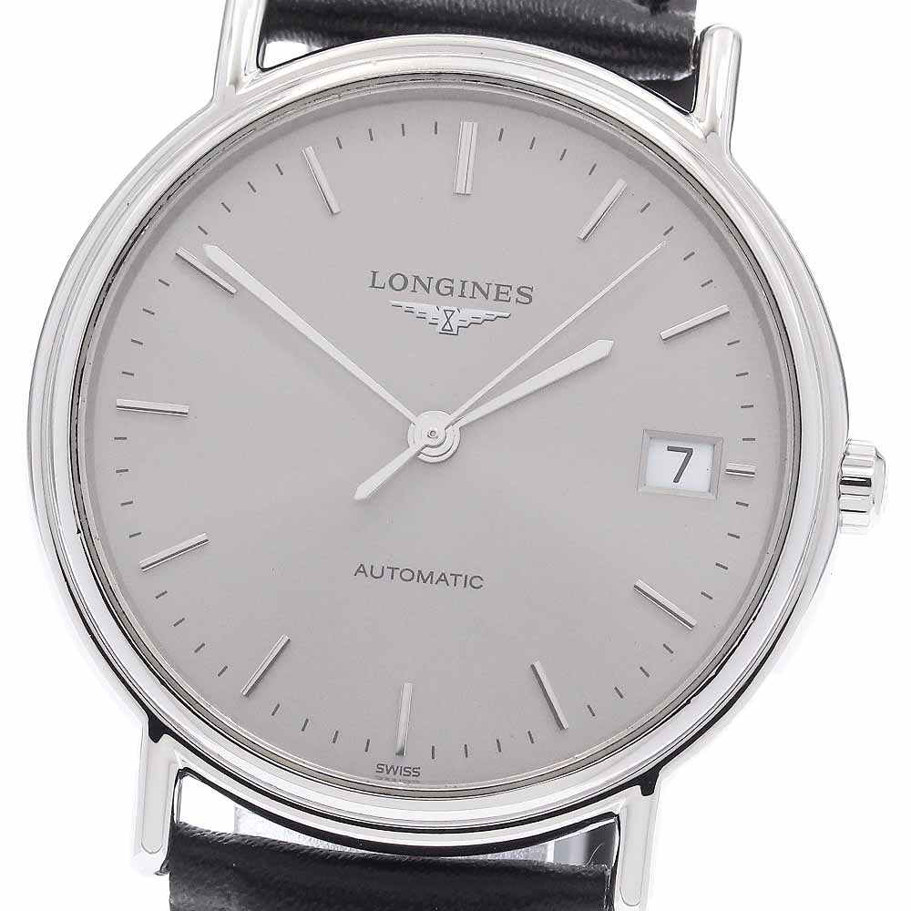 LONGINES Plaisance L4.821.4 Date gray Dial Automatic Men's Watch_954755
