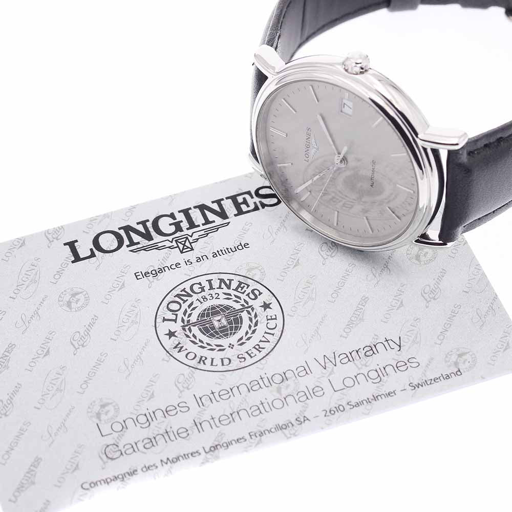 LONGINES Plaisance L4.821.4 Date gray Dial Automatic Men's Watch_954755