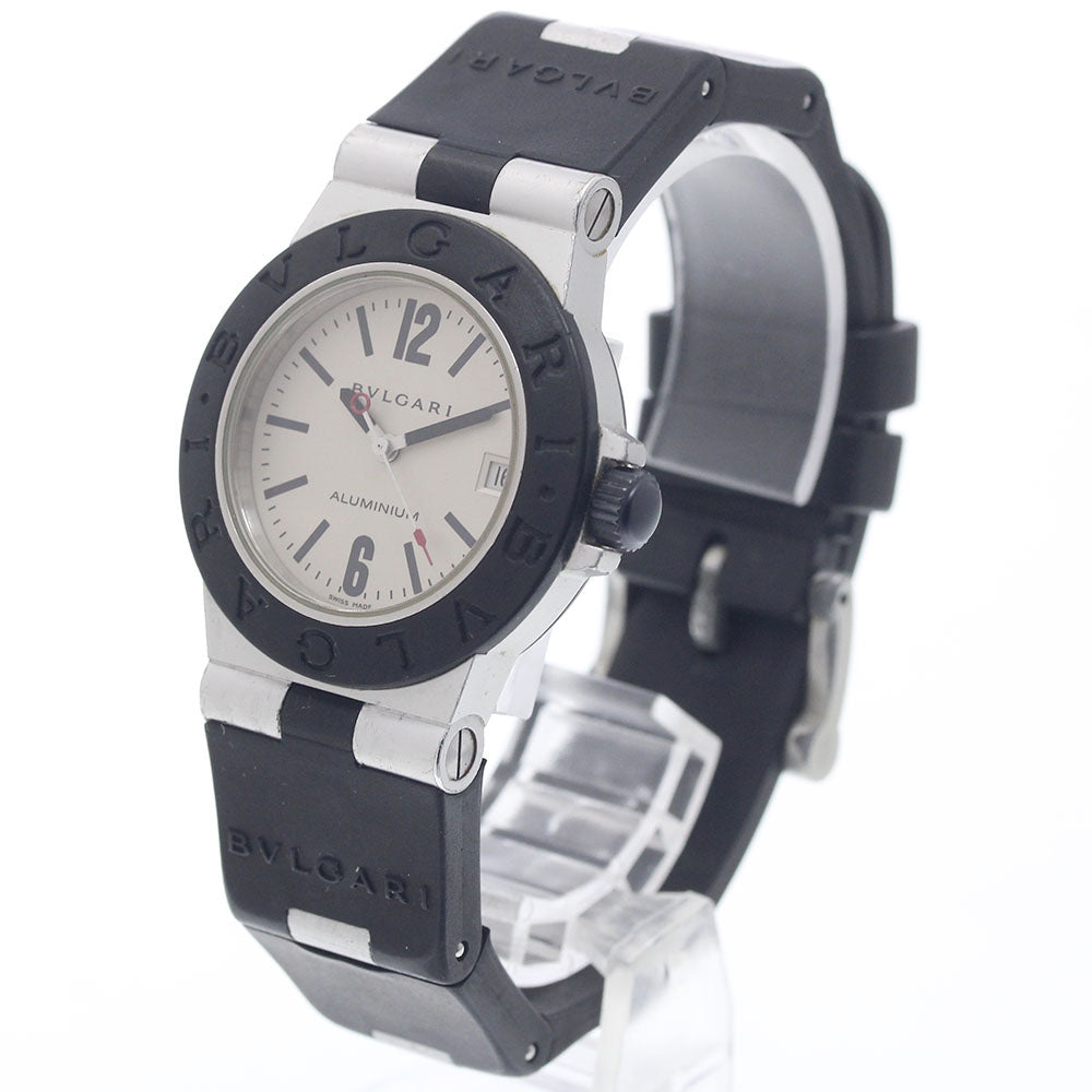 BVLGARI Aluminum AL32A Date Silver Dial Quartz Boy's Watch_954763