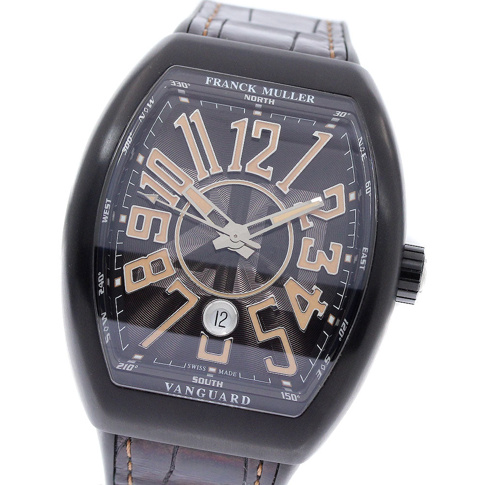 FRANCK MULLER Vanguard V45SCDT ACNRBR 5N Date black Dial Automatic Men's Watch_954826