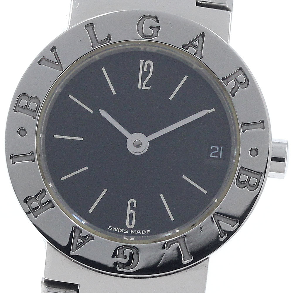 BVLGARI BVLGARIBVLGARI BB23SSD Date black Dial Quartz Ladies Watch_954862