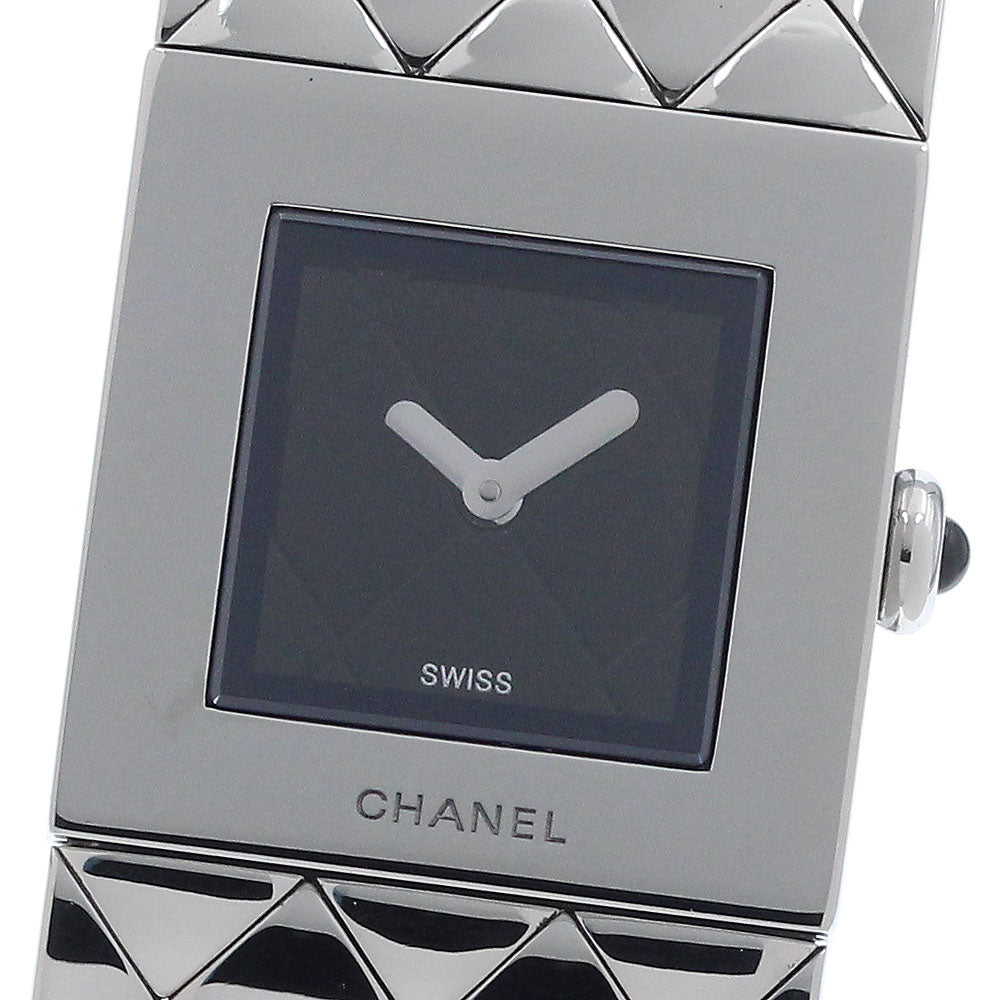 CHANEL Matrasse H0009 Black Dial Quartz Ladies Watch_954874